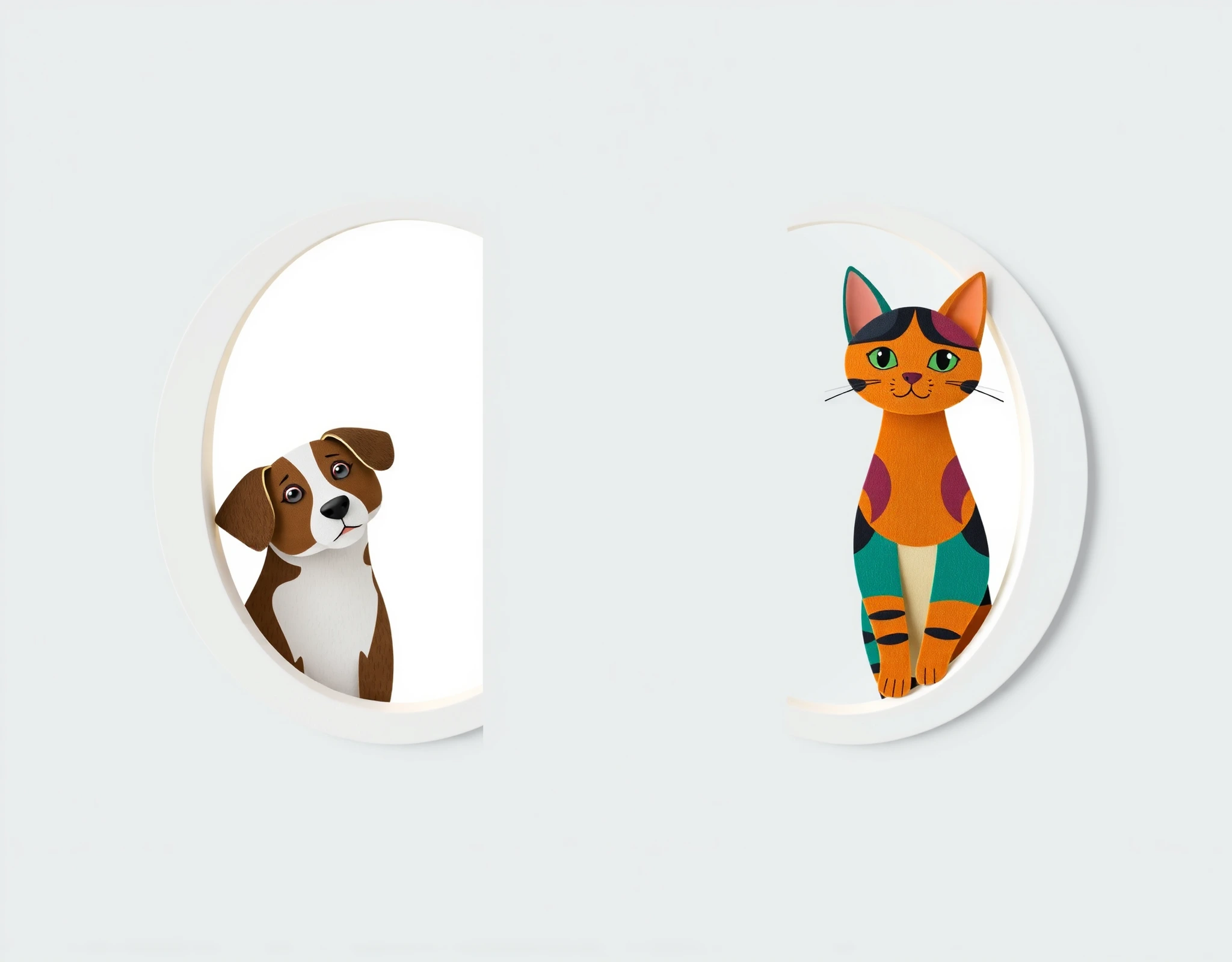 Illustrative breed-directory imagery