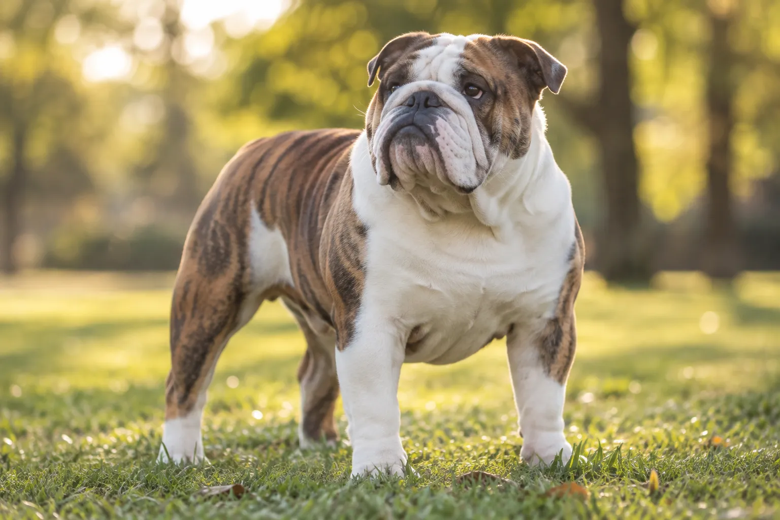 Bulldog (English) — adult dog