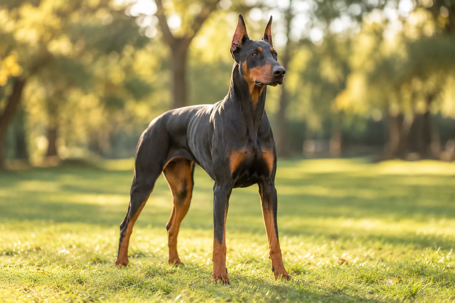 Doberman Pinscher — adult dog