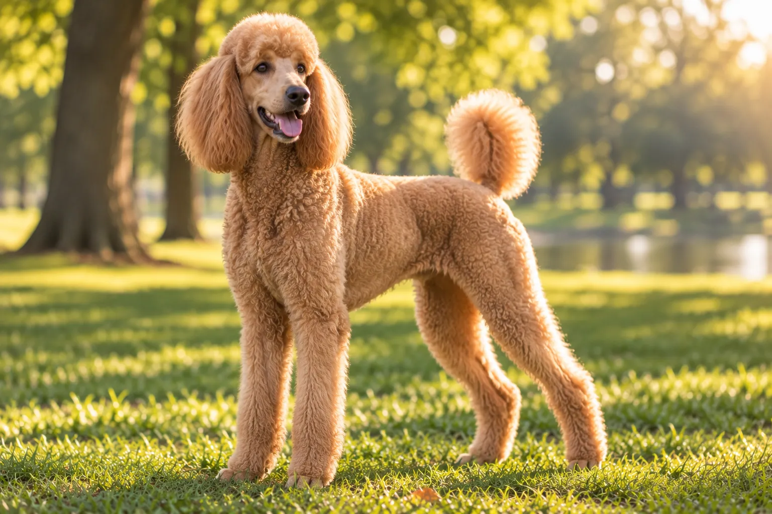 Poodle (Standard) — adult dog